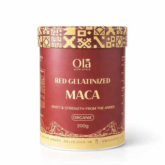 Biologisch Rode Gelatiniseerde Maca