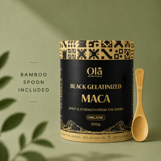 Biologisch Zwarte Gelatiniseerde Maca