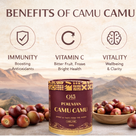 Biologisch Camu Camu Poeder uit Peru >5% Vitamine C