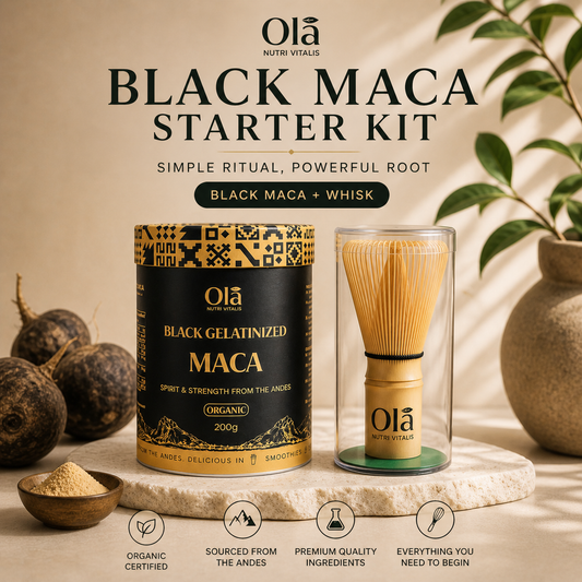 Starter Kit – Black Maca + Whisk