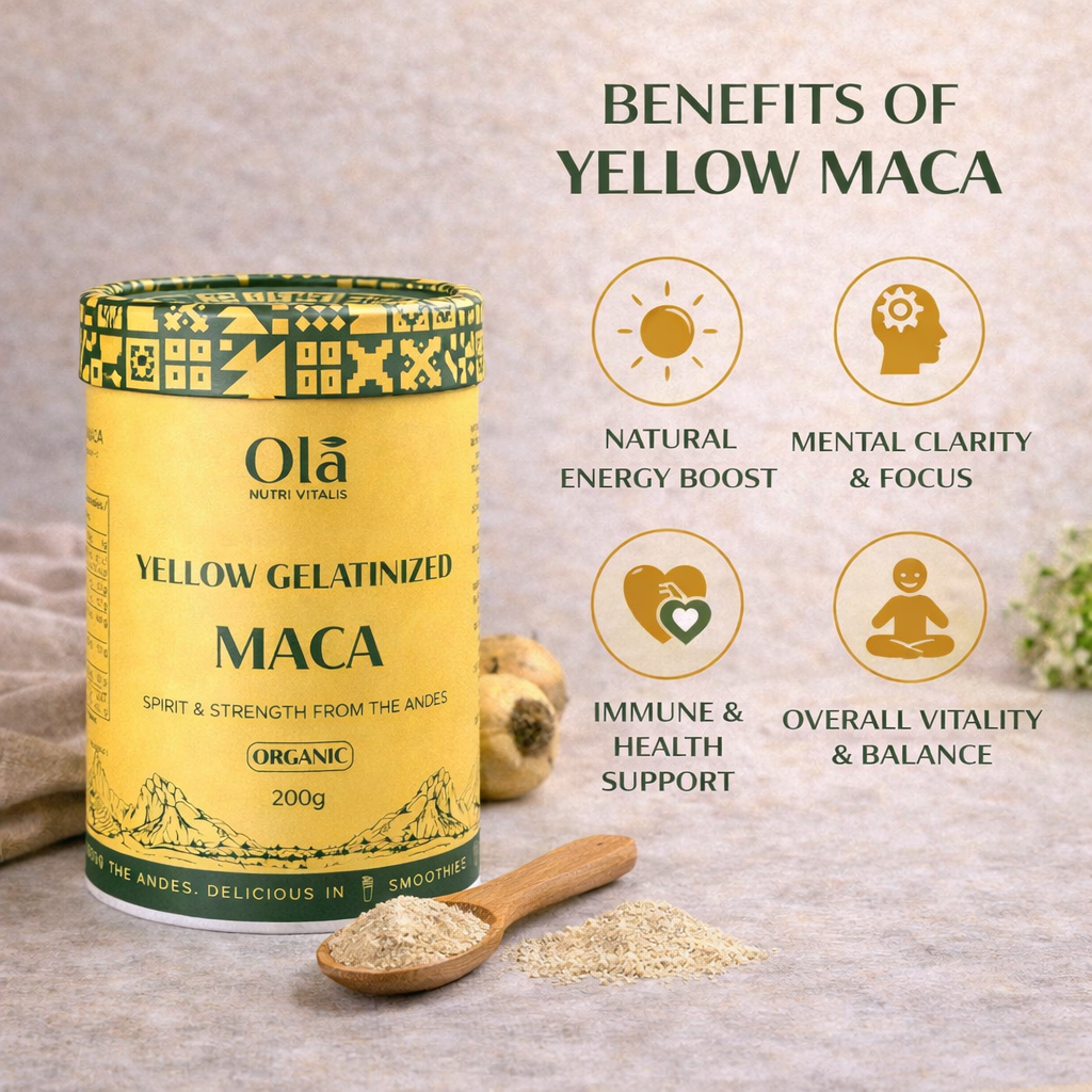 Biologisch Gele Gelatiniseerde Maca